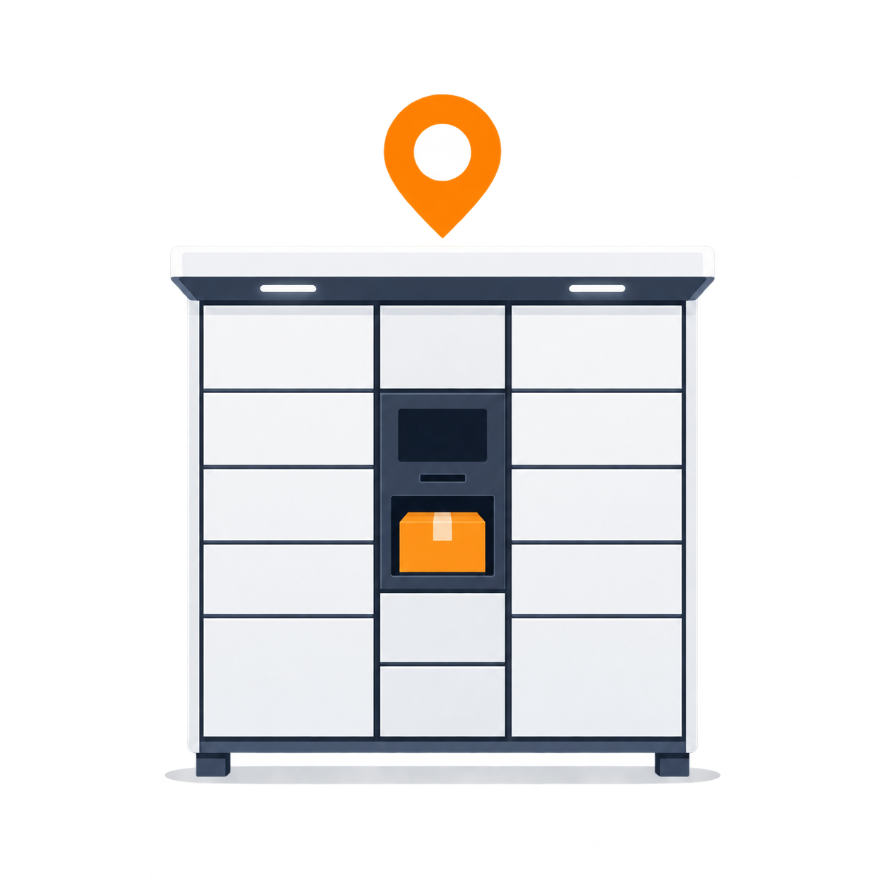 Locker con punto di ritiro, immagine del modulo InPost Lockers & Points